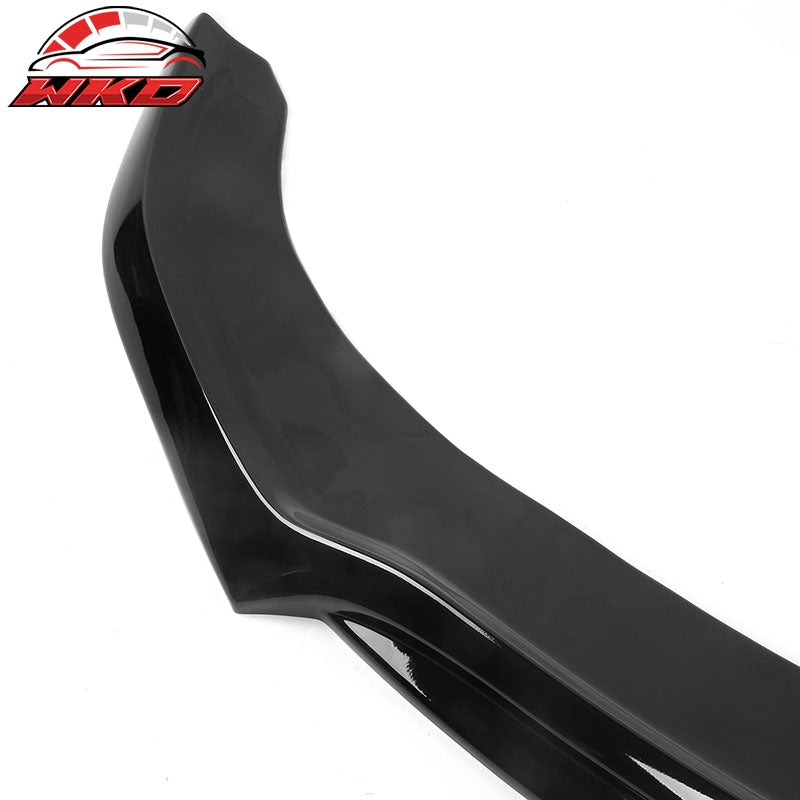 Fits 20-23 Dodge Charger SRT Widebody IKON V3 Gloss Black Front Bumper Lip - PP