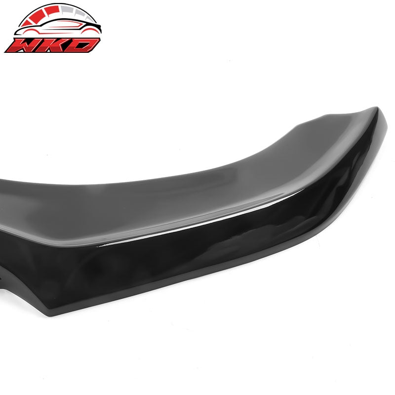 Fits 20-23 Dodge Charger SRT Widebody IKON V3 Gloss Black Front Bumper Lip - PP