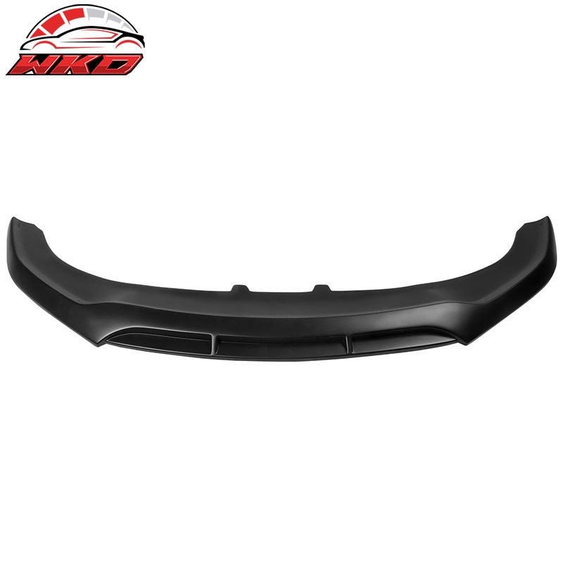 Fits 20-23 Dodge Charger SRT Widebody IKON V5 Matte Black Front Bumper Lip - PP