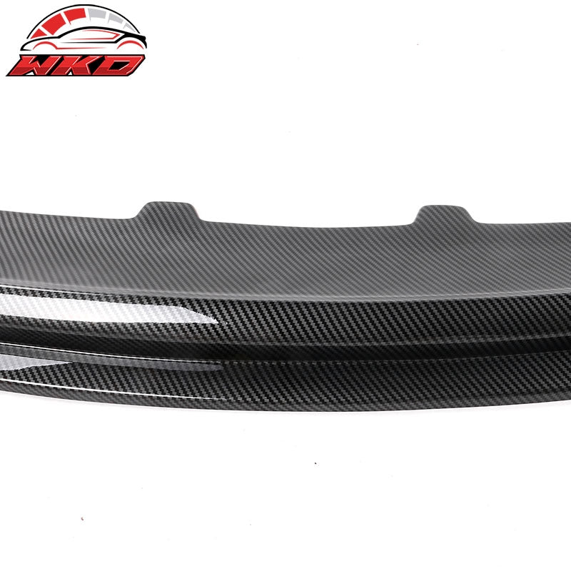 Fits 20-23 Dodge Charger SRT Widebody V3 Carbon Fiber Print Front Bumper Lip PP