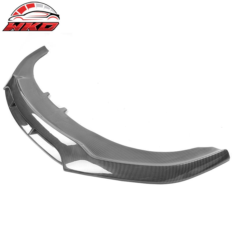 Fits 20-23 Dodge Charger SRT Widebody V5 Carbon Fiber Print Front Bumper Lip PP