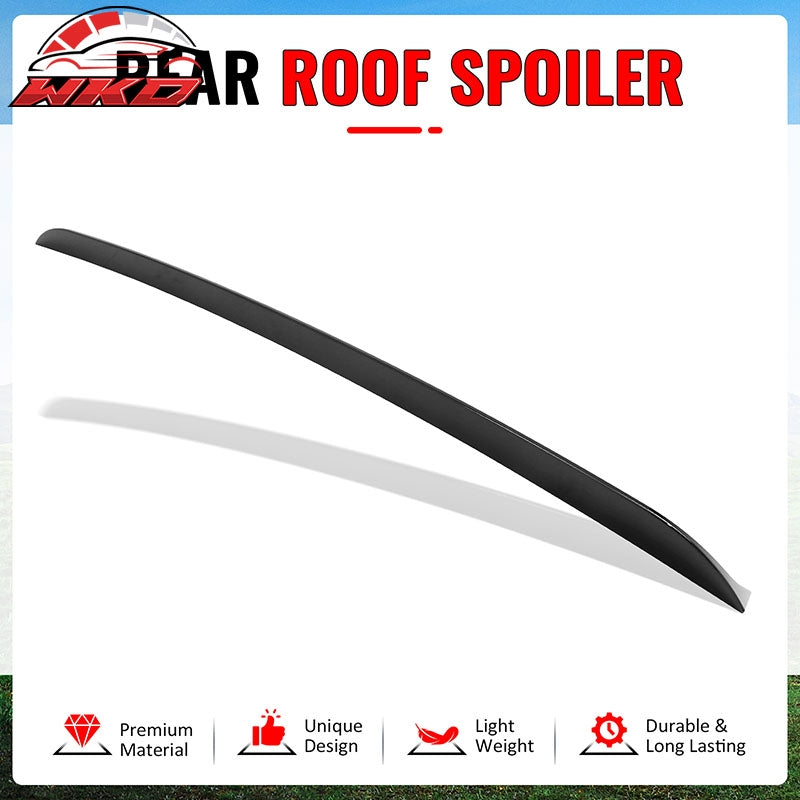 Fits 11-23 Dodge Charger Sedan Gloss Black Roof Spoiler Rear Window Wing Lip ABS