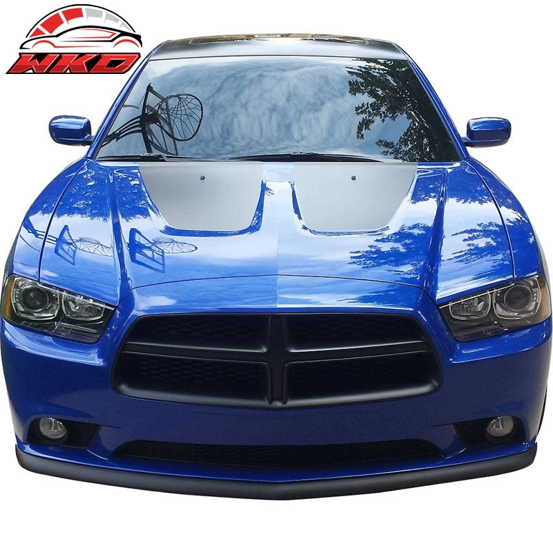 Fits 11-14 Dodge Charger Sedan 4-Door OE Factory Style PP Front Bumper Lip