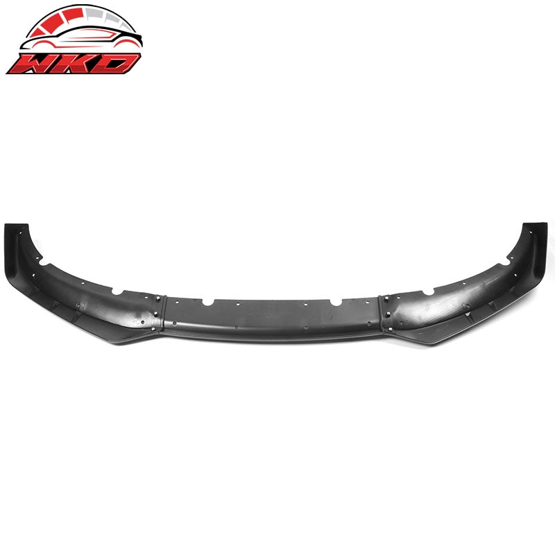 Fits 15-23 Dodge Charger V3 Style Front Bumper Lip Splitter Gloss Black 3PCS ABS