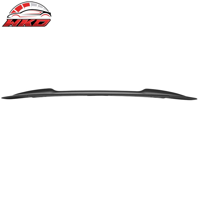 Fits 15-23 Dodge Charger V3 Style Rear Trunk Spoiler Wing Lip Matte Black ABS
