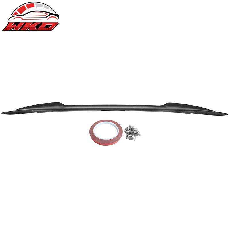 Fits 11-14 Dodge Charger V3 Style Rear Trunk Spoiler Wing Lip ABS Matte Black