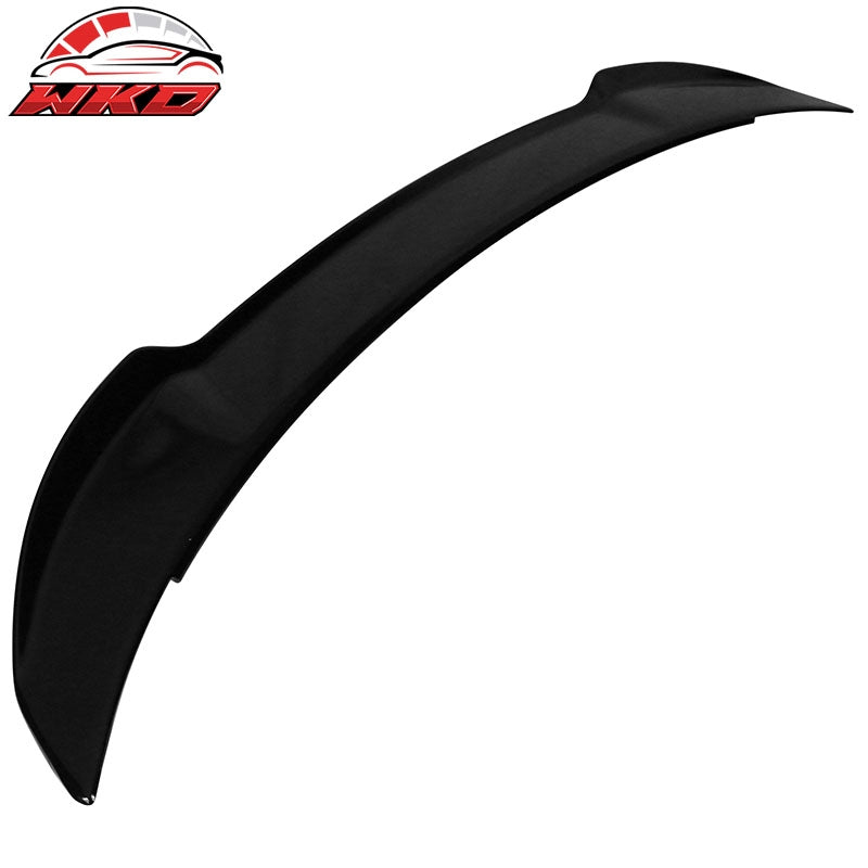 Fits 11-14 Dodge Charger V3 Style Gloss Black Rear Trunk Spoiler Wing Lip ABS