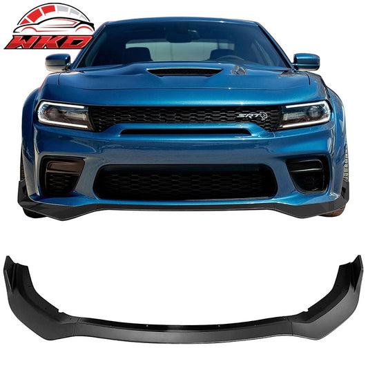 Wholesale 20-23 Dodge Charger Widebody IKON Style Matte Black Front Bumper Lip 3PCS
