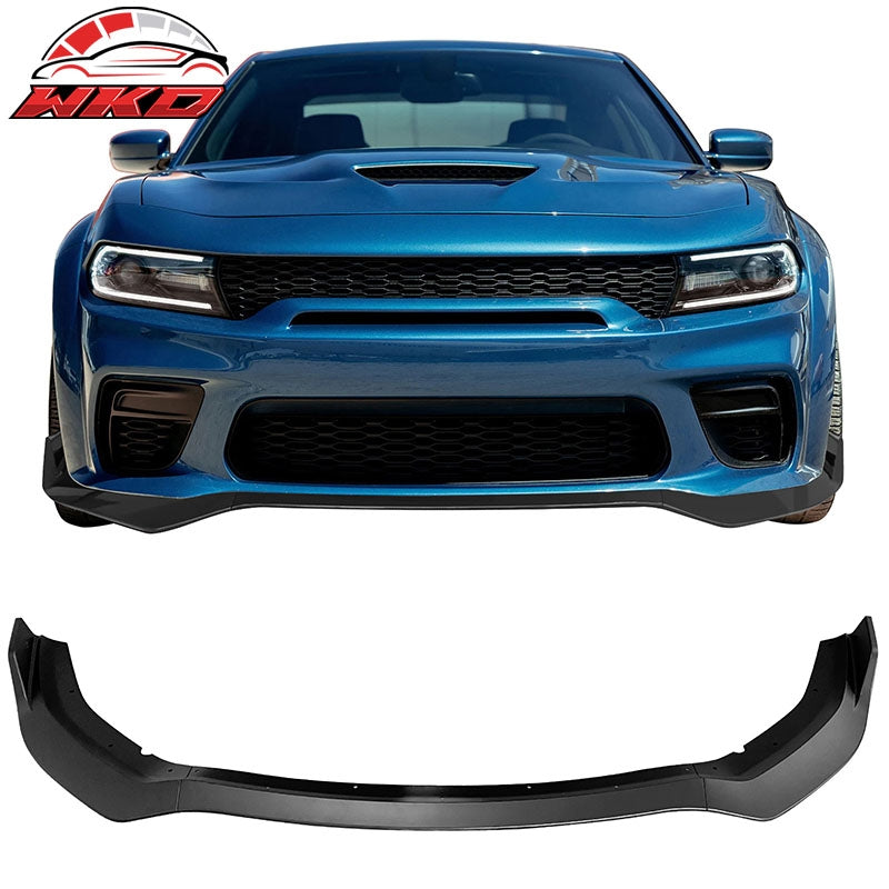 Wholesale  20-23 Dodge Charger Widebody IKON V1 Carbon Fiber Print 3PC Front Bumper Lip