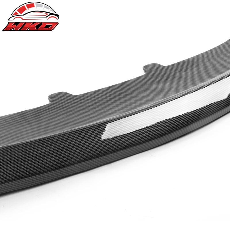 Fits 20-23 Dodge Charger Widebody IKON V4 Carbon Fiber Print Front Bumper Lip PP