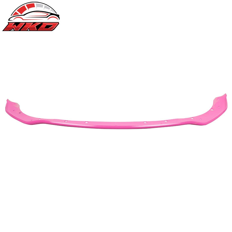 Fits 20-23 Dodge Charger Widebody OE Style Front Bumper Lip Protector Pink ABS
