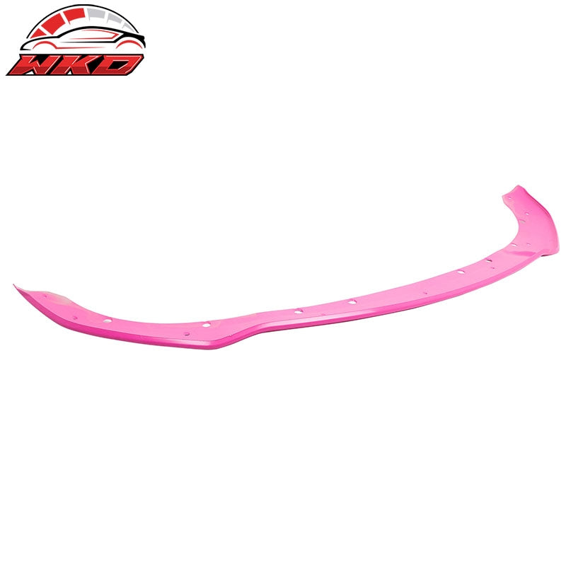 Fits 20-23 Dodge Charger Widebody OE Style Front Bumper Lip Protector Pink ABS