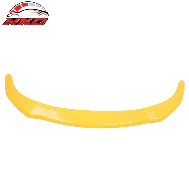 Fits 20-23 Dodge Charger Widebody OE Style Front Bumper Lip Protector Yellow ABS