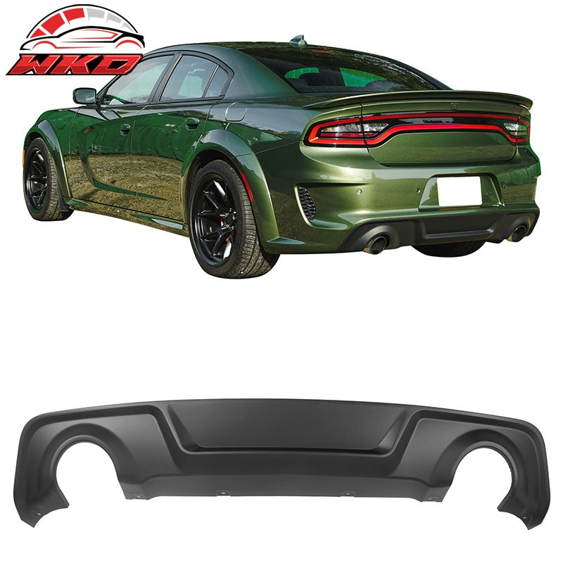 Wholesale 20-23 Dodge Charger Widebody Rear Bumper Diffuser OE Style Lip Matte Black