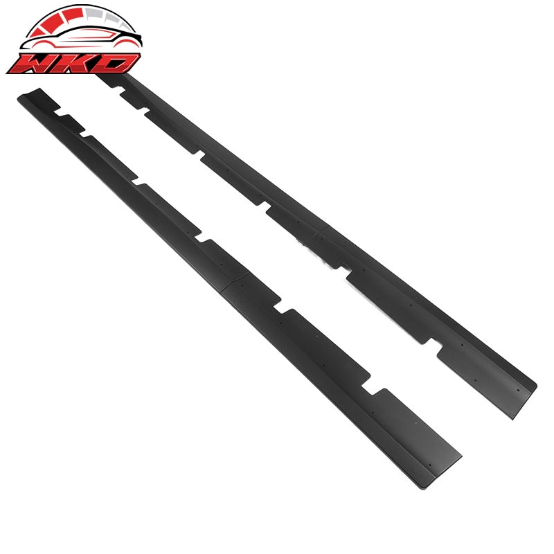Wholesale 20-23 Dodge Charger Widebody Side Skirts Matte Black Rocker Panel Extension - Wikond Auto