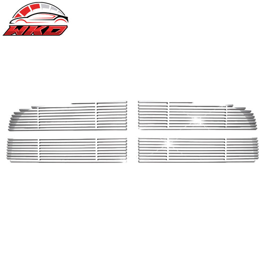 Wholesale 06-10 Dodge Charger Stainless Steel Chrome Front Bumper Upper Grille Set