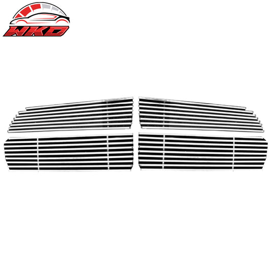 Wholesale 11-13 Dodge Charger Base Front Bumper Insert Grille Stainless Steel Chrome