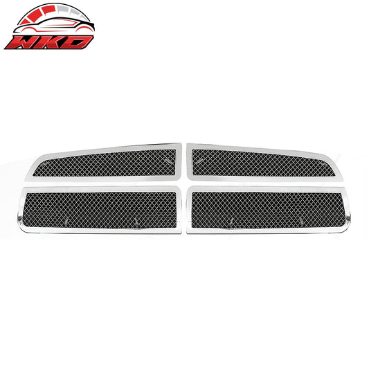 Wholesale 11-13 Dodge Charger Mesh Style Chrome Front Insert Grille Stainless Steel
