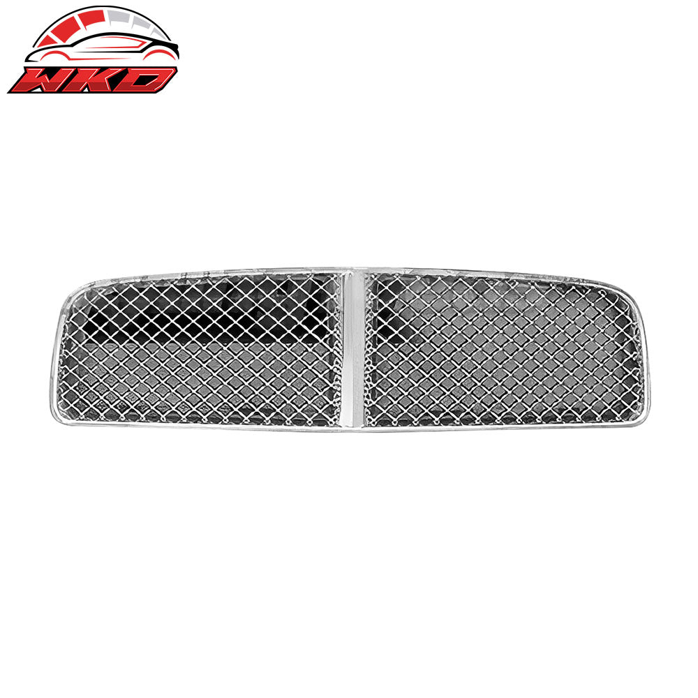 Wholesale 06-09 Dodge Charger Sedan 4DR Mesh Style Chrome Front Bumper Grille Guard