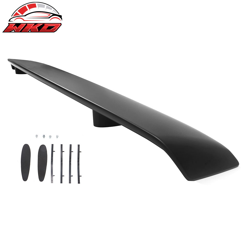 Fits 11-23 Dodge Charger Rear Trunk Spoiler Wing Lip Primer Matte Black - ABS