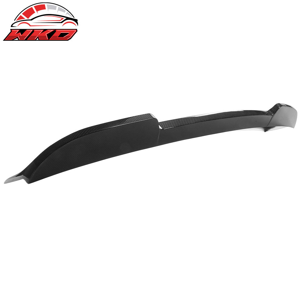 Fits 15-23 Dodge Charger Sedan SK Style Carbon Fiber Rear Trunk Spoiler Wing