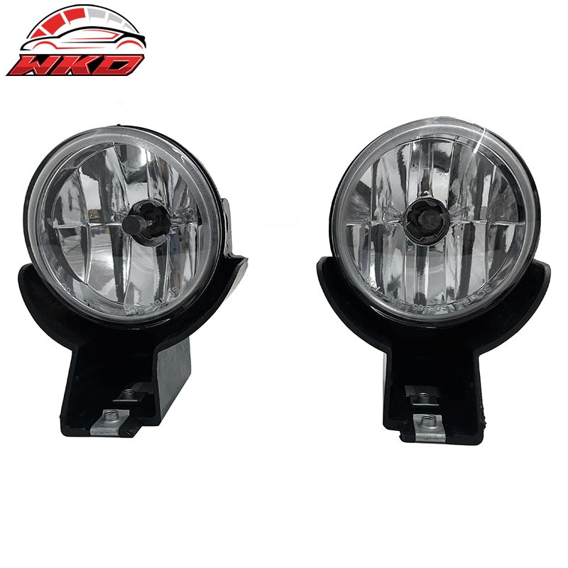 Fits 97-00 Dodge Dakota Front Bumper Driving Fog Lights Lamp W/Wiring Clear Lens