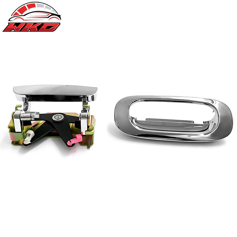 Fits 05-11 Dodge Dakota Pickup Chrome ABS Rear Tailgate Door Handle Cover Cap