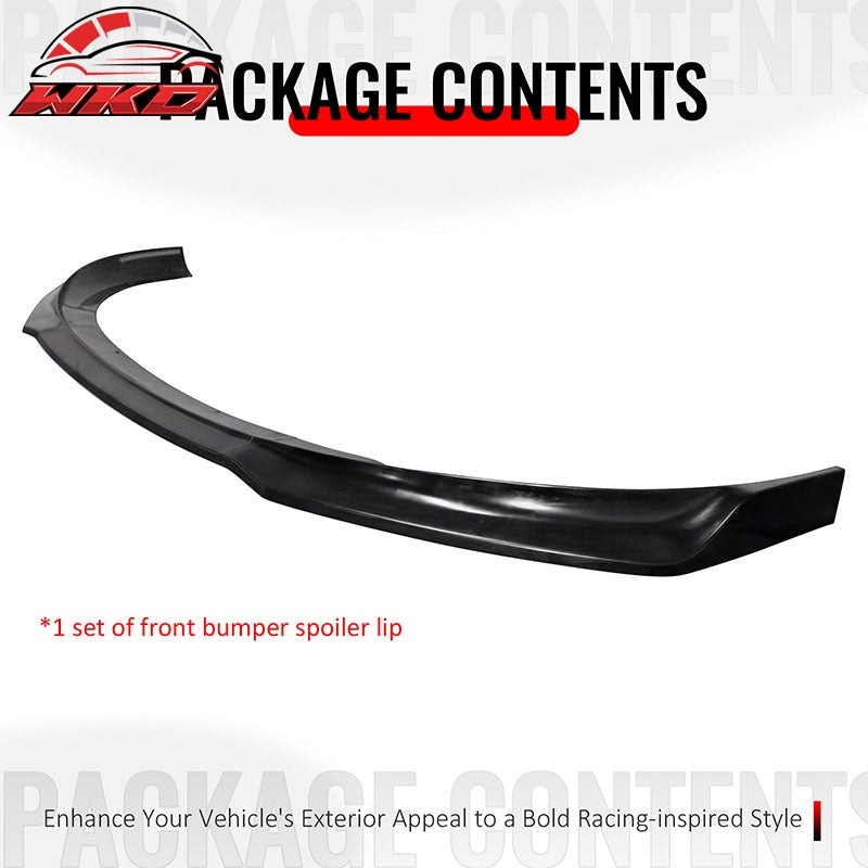 Wholesale 13-16 Dodge Dart IKCS Style PU Front Bumper Lip Chin Spoiler Unpainted 3PCS - Wikond Auto