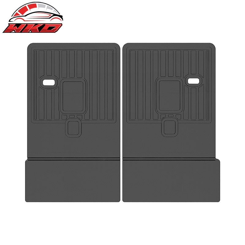 Fits 16-26 Dodge Durango Carbon Fiber Texture Cargo Cover + Backrest + Trunk Mat