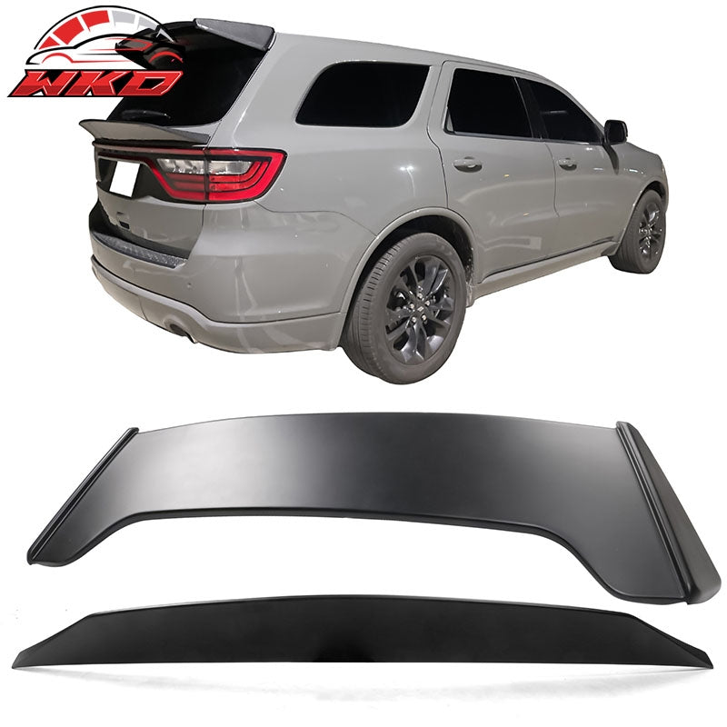 Wholesale 21-26 Dodge Durango Duckbill Style Trunk Lip + Roof Spoiler Matte Black ABS