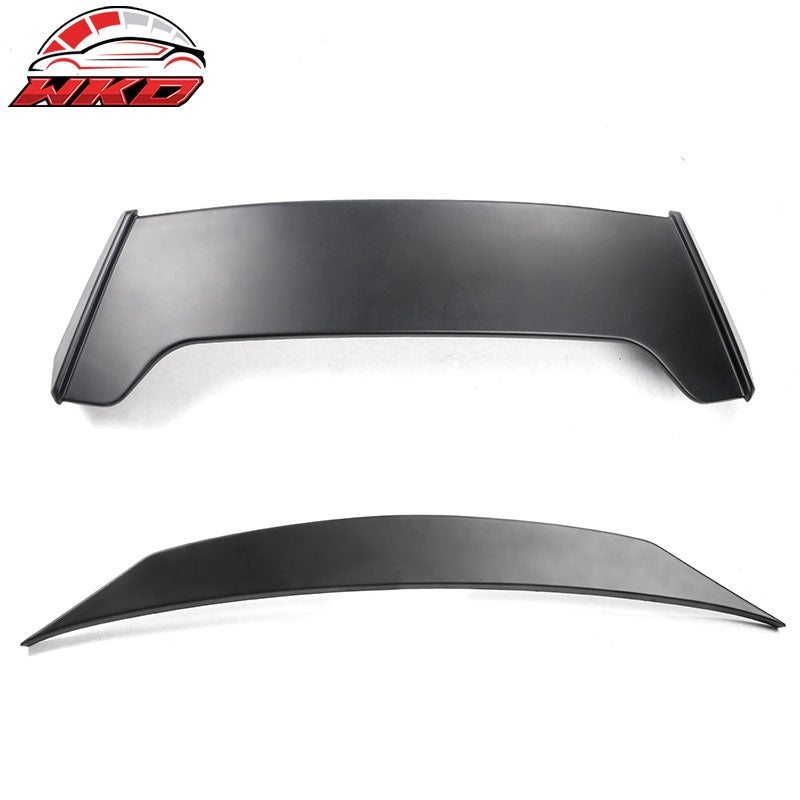 Fits 21-26 Dodge Durango Duckbill Style Trunk Lip + Roof Spoiler Matte Black ABS