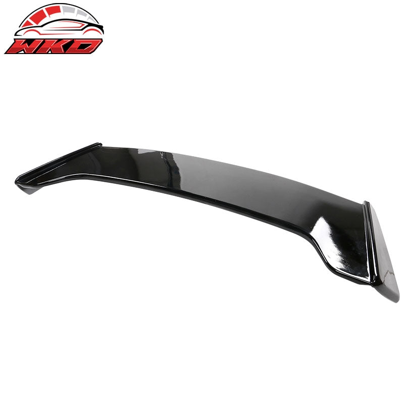 Fits 21-26 Dodge Durango Duckbill Style Trunk Lip + Roof Spoiler Gloss Black ABS