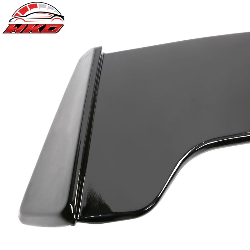 Fits 21-26 Dodge Durango Duckbill Style Trunk Lip + Roof Spoiler Gloss Black ABS