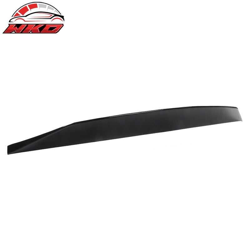 Fits 21-26 Dodge Durango Duckbill Style Trunk Lip + Roof Spoiler Gloss Black ABS