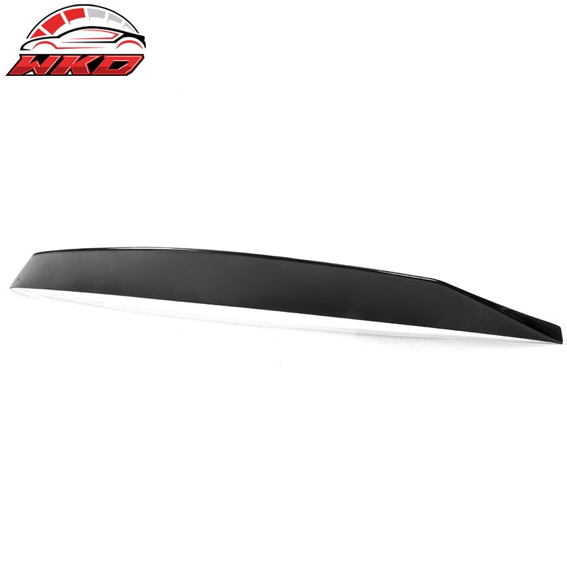Fits 21-26 Dodge Durango Duckbill Style Trunk Lip + Roof Spoiler Gloss Black ABS