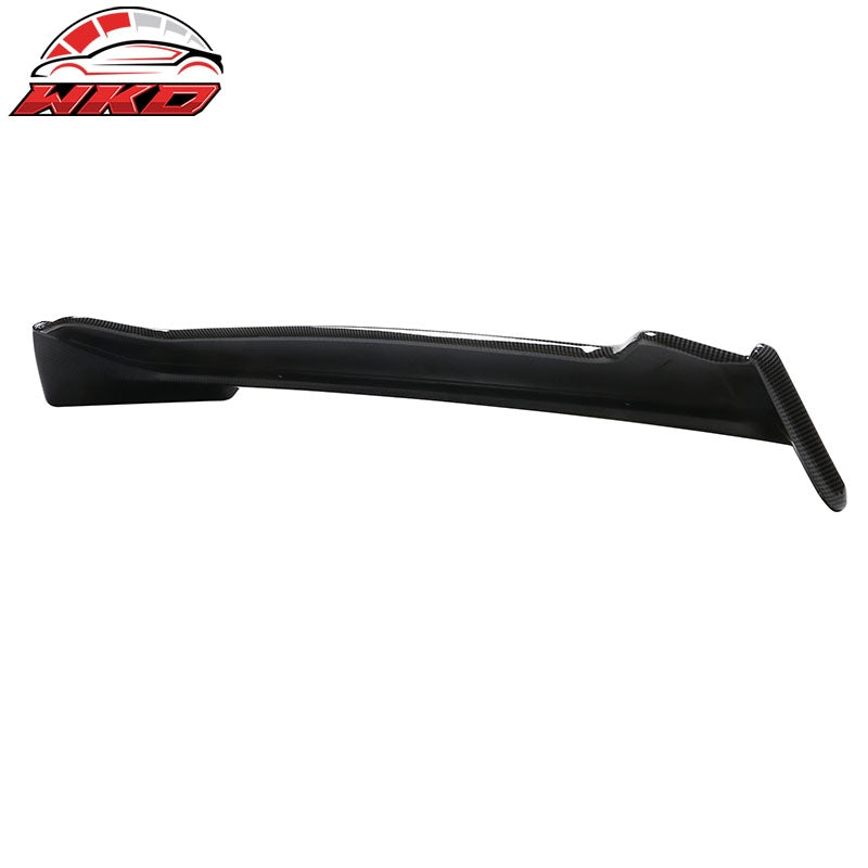 For 21-26 Dodge Durango Duckbill Trunk Lip + Roof Spoiler Carbon Fiber Print ABS
