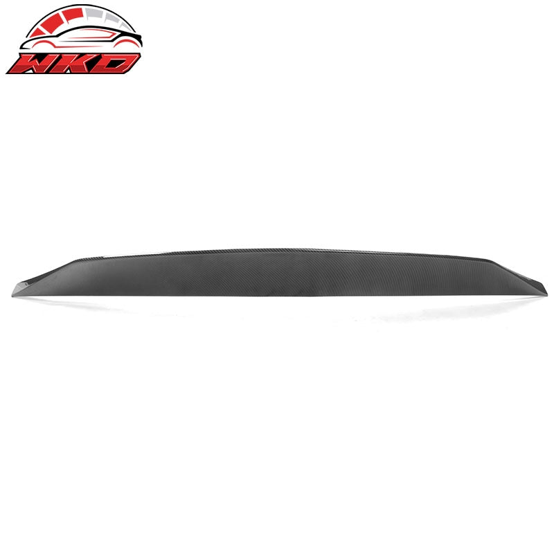 For 14-26 Dodge Durango Duckbill Style Trunk Spoiler Lip Carbon Fiber Print ABS