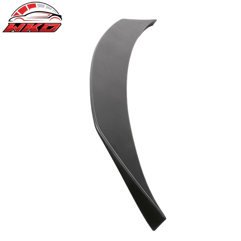 Fits 14-26 Dodge Durango Duckbill Style Trunk Spoiler Middle Lip Matte Black ABS