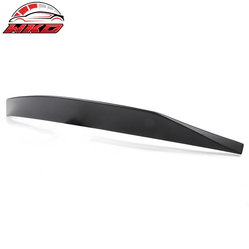Fits 14-26 Dodge Durango Duckbill Style Trunk Spoiler Middle Lip Matte Black ABS