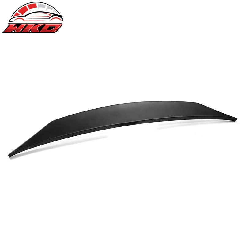 Fits 14-26 Dodge Durango Duckbill Style Trunk Spoiler Middle Lip Matte Black ABS