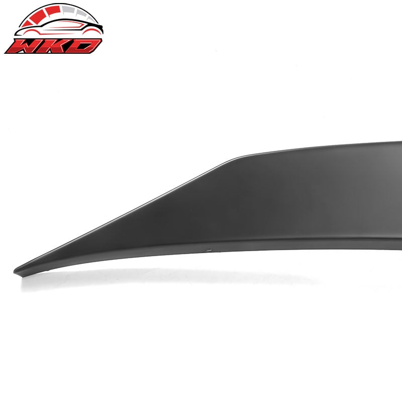 Fits 14-26 Dodge Durango Duckbill Style Trunk Spoiler Middle Lip Matte Black ABS