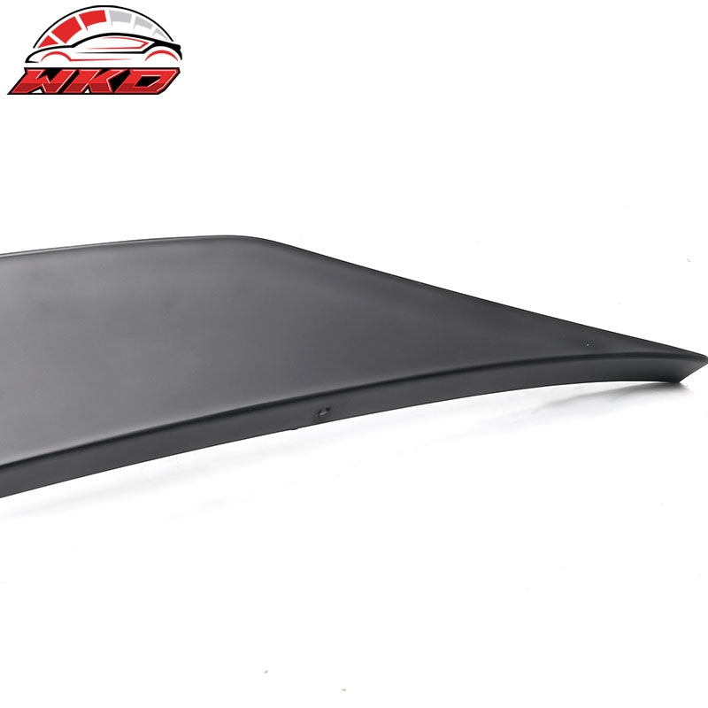Fits 14-26 Dodge Durango Duckbill Style Trunk Spoiler Middle Lip Matte Black ABS