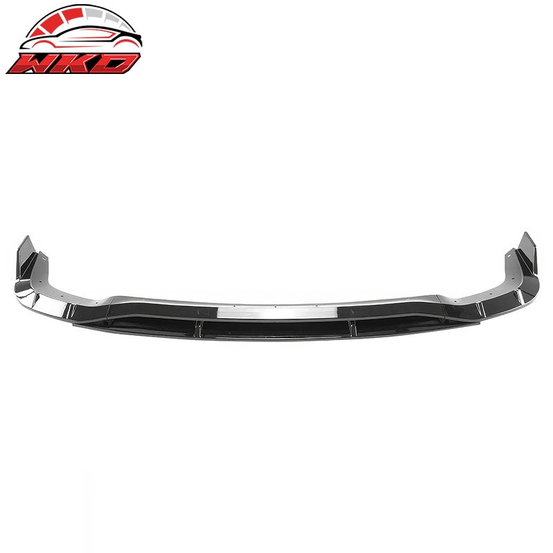For 21-26 Dodge Durango Hellcat Front Bumper Lip Gloss Black Spoiler 4PC Valance