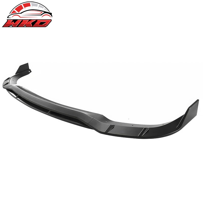 For 21-26 Dodge Durango Hellcat Front Bumper Lip Matte Black Spoiler 4PC Valance