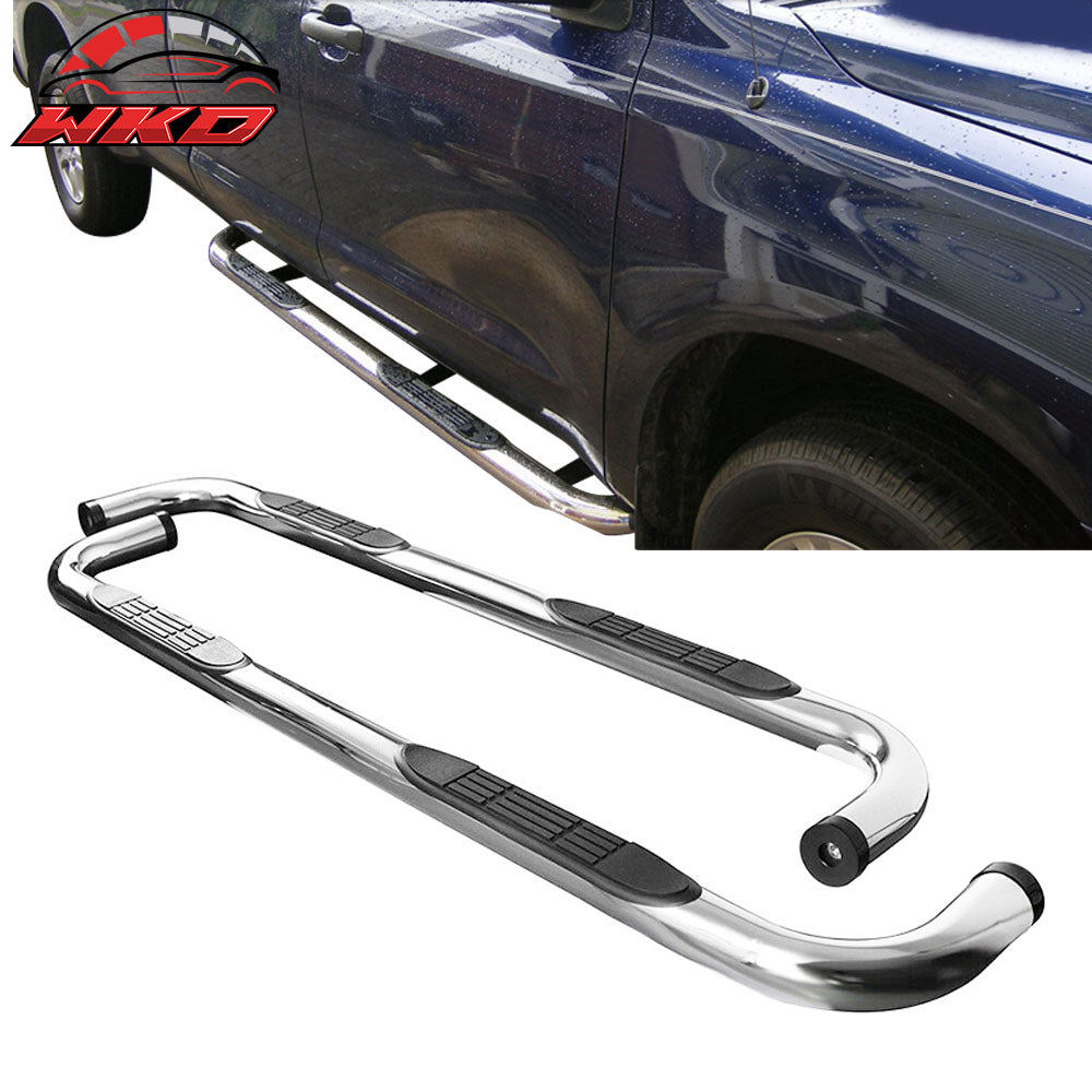 Fits 04-09 Dodge Durango Aspen 3" Driver Passenger Side Step Bar Running Board