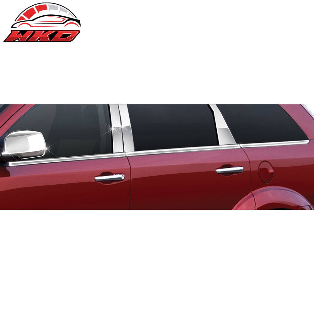Wholesale 09-13 Dodge Journey 4PCS LH RH Car Outer Window Molding Trim Sill Seal Belt