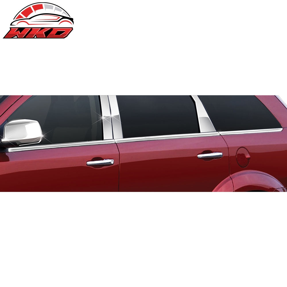 Wholesale 09-13 Dodge Journey 4PCS LH RH Car Outer Window Molding Trim Sill Seal Belt