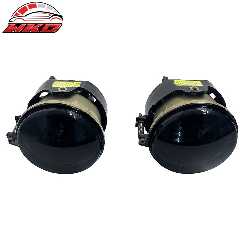 Fits 06-08 Dodge Nitro 06-09 Charger Bumper Fog Lights Lamps Smoke Lens W/Wiring