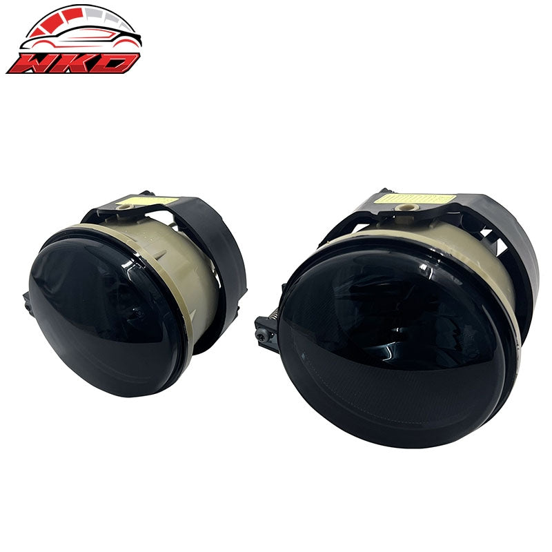 Fits 06-08 Dodge Nitro 06-09 Charger Bumper Fog Lights Lamps Smoke Lens W/Wiring