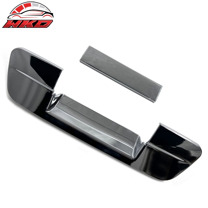 For 09-18 Dodge Ram 1500 2500 3500 Chrome Tailgate Door Handle Cover w/o Keyhole